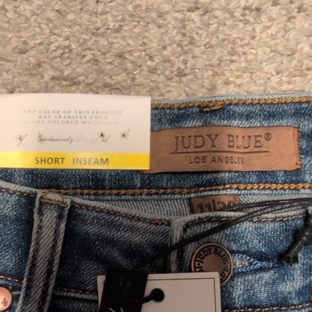 Judy Blue Classic Blue Boot Cut Jeans - Picture 5 of 9